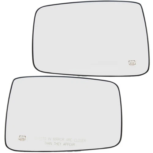 Mirror Glass Set For 2010 Dodge Ram 1500 Power Heated Driver and Passenger Side