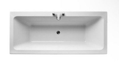 Ideal Standard Tempo Cube Doppelendige Rechteckbadewanne 1800 mm x 800 mm 0 Wasserhahn