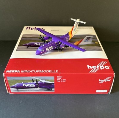Herpa 1:200 Flybe Aerospatiale ATR-42-500 G-ISLF 559331 Diecast Scale Model