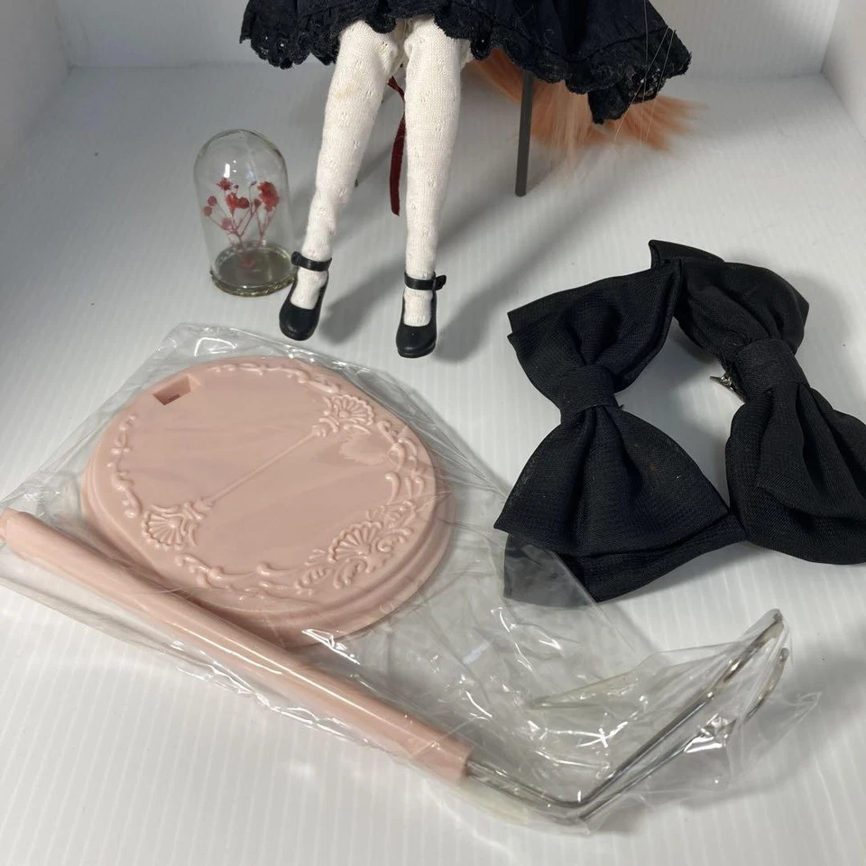 1/6 Doll Pullip Gothic Lolita Hello Kitty Custom Doll Dress-up doll hobby toy - Immagine 4 di 4