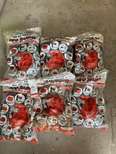 Red Snap'r Wood Post Electric Fence Insulators - 6 bags, New