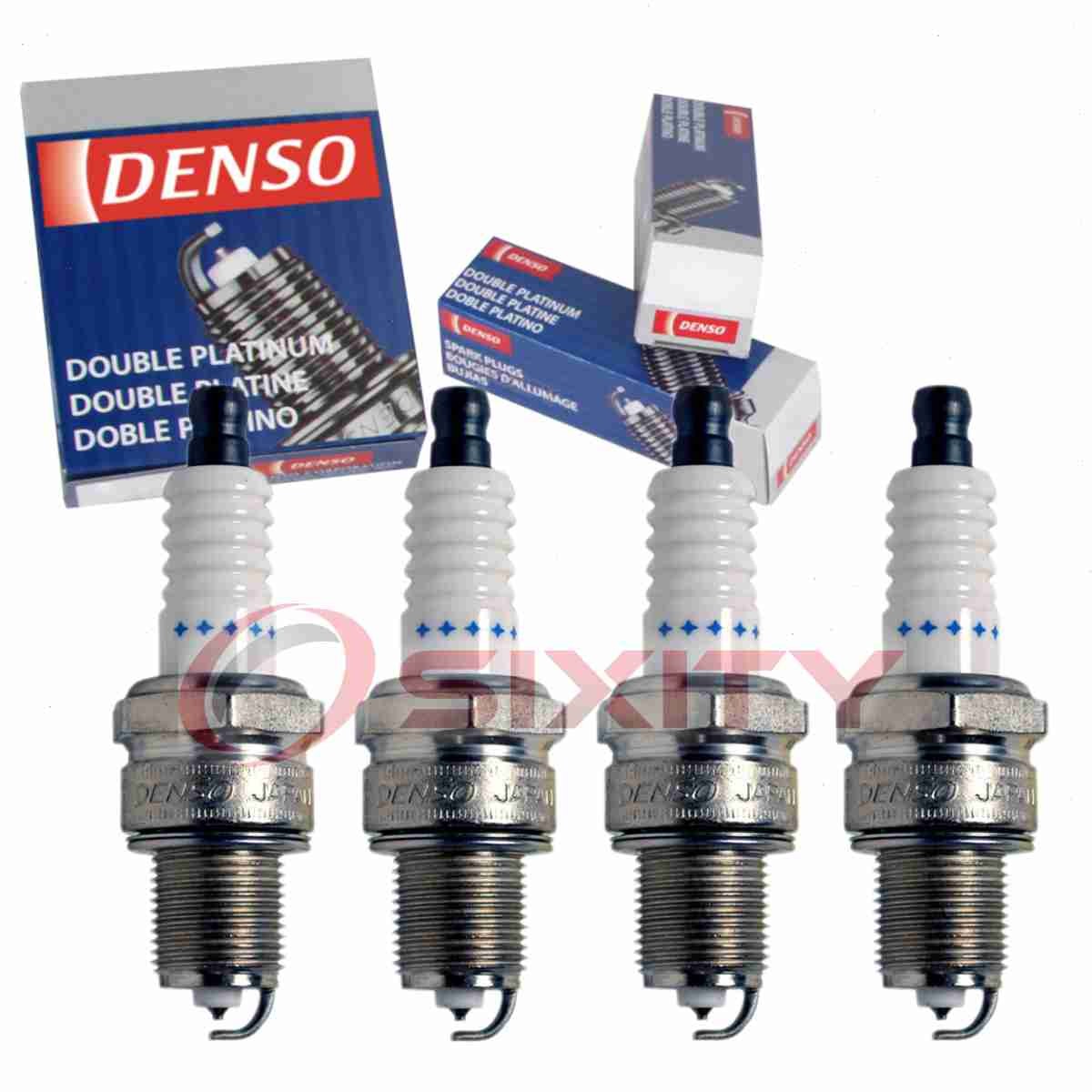 4 pc Denso Platinum Long Life Spark Plugs for 1982-1984 Nissan Sentra 1.5L fq