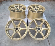 Advan Racing RG-4 WHEELS HONDA CIVIC SUBARU WRX STI HYUNDAI LEXUS 18x9.5 5x114.3
