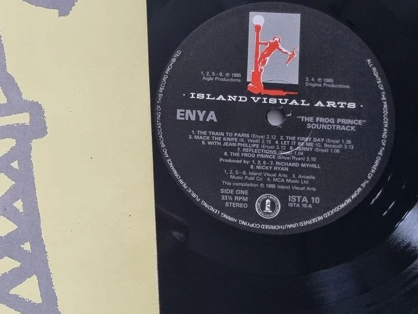 Various/ Enya - The Frog Prince (The Original Soundtrack Recording) Vinyl LP - Image 3 of 4