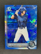 Carson Williams 2022 Bowman Chrome Sapphire #BDC-14 - Rays