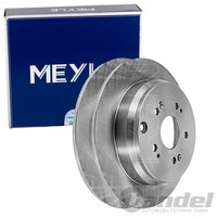 2X Meyle Bremsscheiben Hinten 304,5Mm Voll Passend FÜR Honda CR-V | 31-15 523