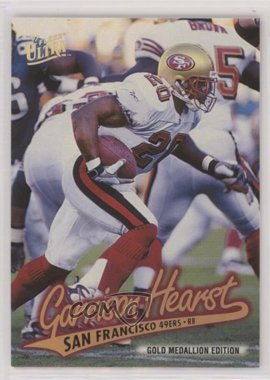 1997 Fleer Ultra Gold Medallion Edition Garrison Hearst #G262 4mt