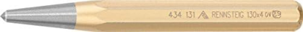 Puntatore Rennsteig 120x10x3 mm | Punzone Ottagonale per Metallo