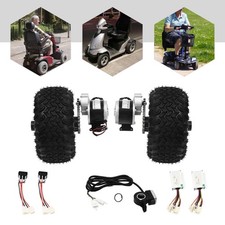 Double Wheel w/ Motor Drive Conversion Kit 24V 250W For Electric Beach Scooter