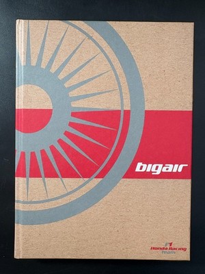 Honda F1 BigAir Wind Tunnel Book Signed Ross Brawn Nick Fry Presentation Copy