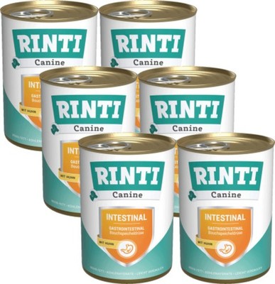 Rinti Canine Intestinal Huhn 6 x 400g | Gastrointestinal | Leicht verdaulich