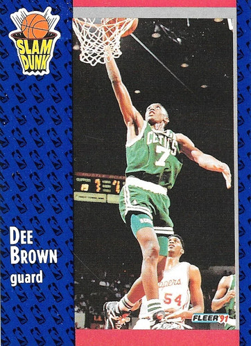 Dee Brown #228 1991 Fleer card