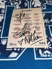 worlds apart card lyon i gotta feeling Autograph dedication nathan steve cal