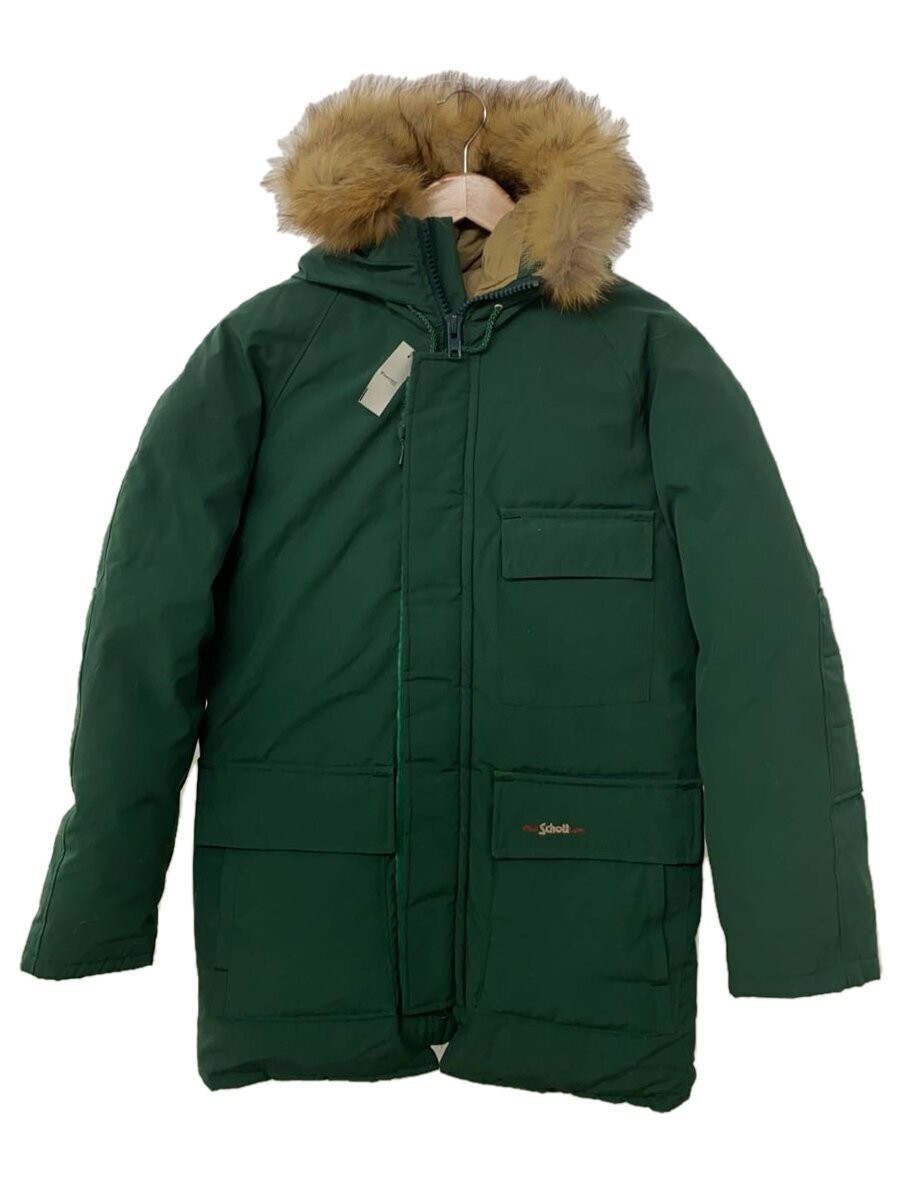 Schott Down Jacket S Green Plain - image 1