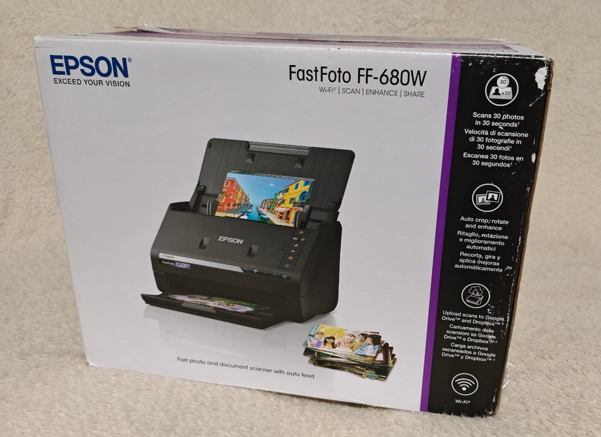 Epson FastFoto FF-680W Photo Scanner for sale online | eBay UK