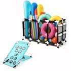Yescom 335 Gal Pool Float Storage Bin with Bean Bag Toss Game Cornhole Board — photo 1