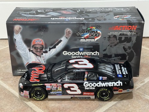 1998 Dale Earnhardt Goodwrench Daytona 500 Win Raced Version Action RCCA 1/24