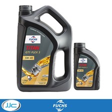 6 Litre - Fuchs Titan GT1 Flex 3 Fully Synthetic 5W40 Engine Oil (6L) 7.58 per litre