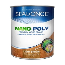 NanoPoly Penetrating Wood Sealer with Polyurethane - Premium Waterproof Sealant