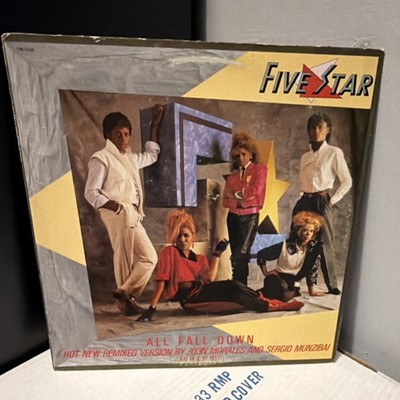 Five Star All Fall Down Remix 12'' Vinyl Single RCA Victor 33 RPM 1985 PW-14109