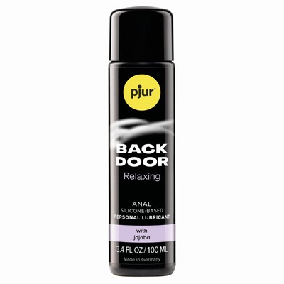 pjur Back Door Relaxing Silicone-Based Lubricant, Long-Lasting Lubrication with