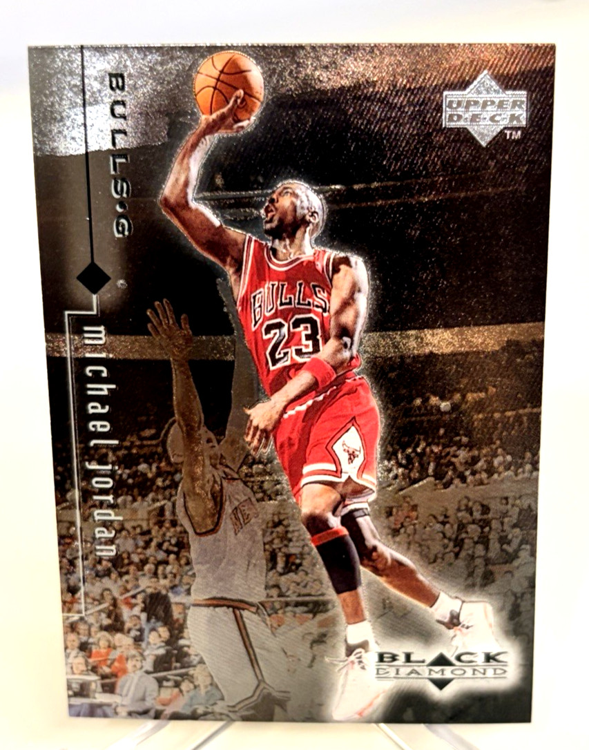 1998-99 Upper Deck Black Diamond Michael Jordan #22 Chicago Bulls HOF