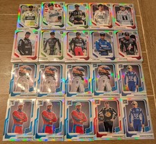 2026 Donruss Optic Holo Silver Prizm NASCAR Near Complete Set + Duplicates (154)