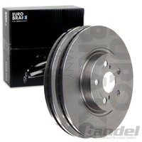 2X Eurobrake Bremsscheiben 295Mm BelÜFtet Vorne Passend FÜR Toyota Avensis |