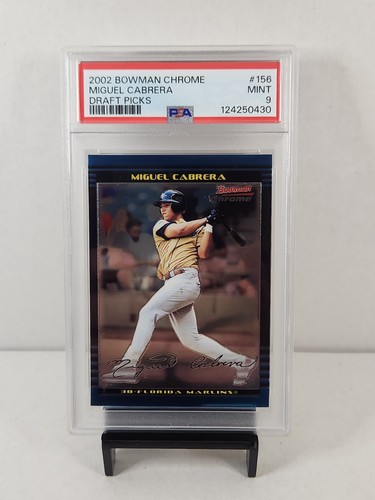 2002 Miguel Cabrera [Gold Refractor] #156