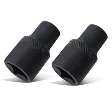 2 Pack 3/8" Brake Caliper 11 Point Socket Truck Brake Caliper Socket 3/8" Drive