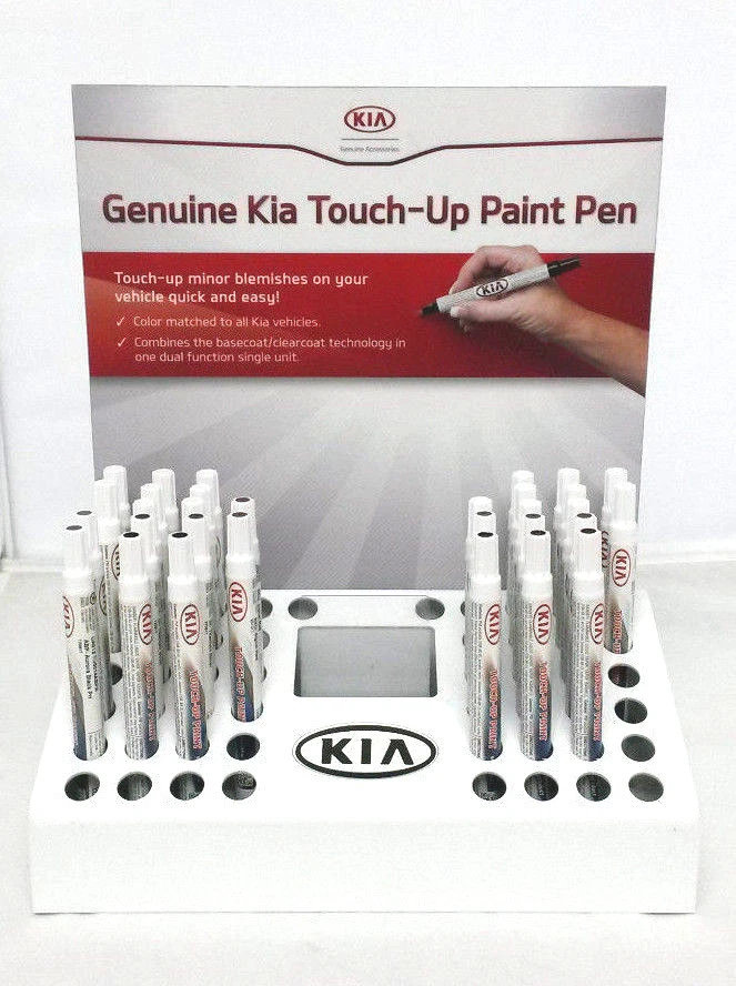 KIA SNOW WHITE Pearl Touch Up Paint Color Code SWP