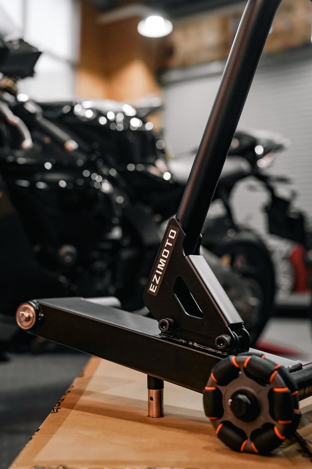 Premium EZIMOTO Motorcycle Lift Stand - Heavy-Duty Bike Parking Rack | eBay