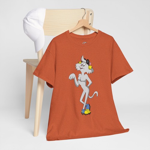 Vintage Wordsworth Cat T-Shirt, Heathcliff Cartoon Shirt, Roller Skate Cat Tee - Picture 24 of 118