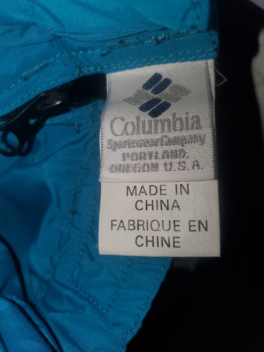 Columbia - 未使用Columbia スノーパンス　レディースM Vintage Columbia Ski Pants Womens S Blue Zipper Sides