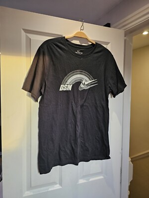 Nike Rainbow T Shirt Nike White T Shirt Mens Medium Rainbow Logo