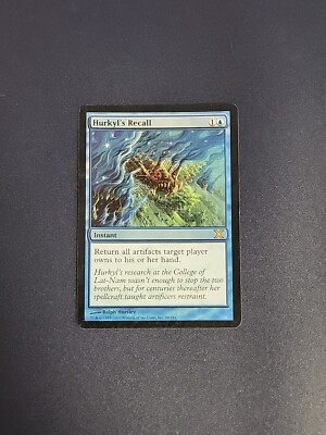 Hurkyl's Recall FOIL 10th Edition MP Blue Rare 