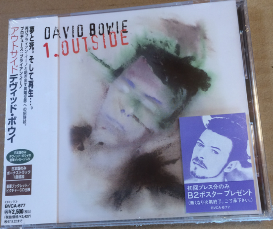DAVID BOWIE 1. Outside CD JAPAN PROMO SAMPLE NEW BVCA-677 s7215 | eBay