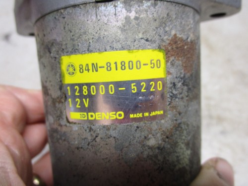 91 Yamaha Exciter II 570 LE L/C Snowmobile Starter Starting Motor - Picture 2 of 11