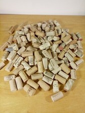 Lote de aprox. 100 corchos de vino naturales usados para manualidades hobby buena variedad
