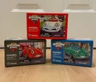 NEW The Chevron Cars Sam Sedan Wendy Wagon Tony Turbo 1996 - Lot of 3 Vehicles