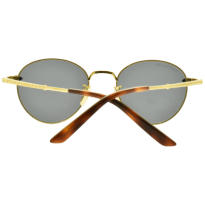 NEW!! GUCCI GG230S 003 Gold Oval Titanium Full Rim Mens Sunglasses