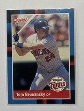 1988 Donruss #245 TOM BRUNANSKY Minnesota Twins