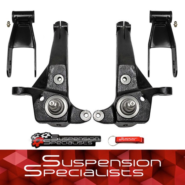 4" Lift Spindle Kit with Shackles For 20012011 Ford Ranger 2WD eBay