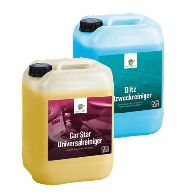 Nextzett (ehem. Einszett 1Z) Car Star Universalreiniger + Blitzreiniger je 1x10L