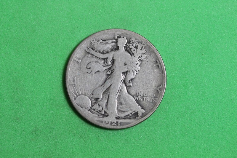 ESTATE FIND 1921 S- Walking Liberty Half Dollar!!  #K19148