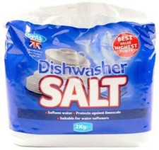 Opal Dishwasher Salt Softens Water, Protects Against Limescale 2kg 3.99 per kilo