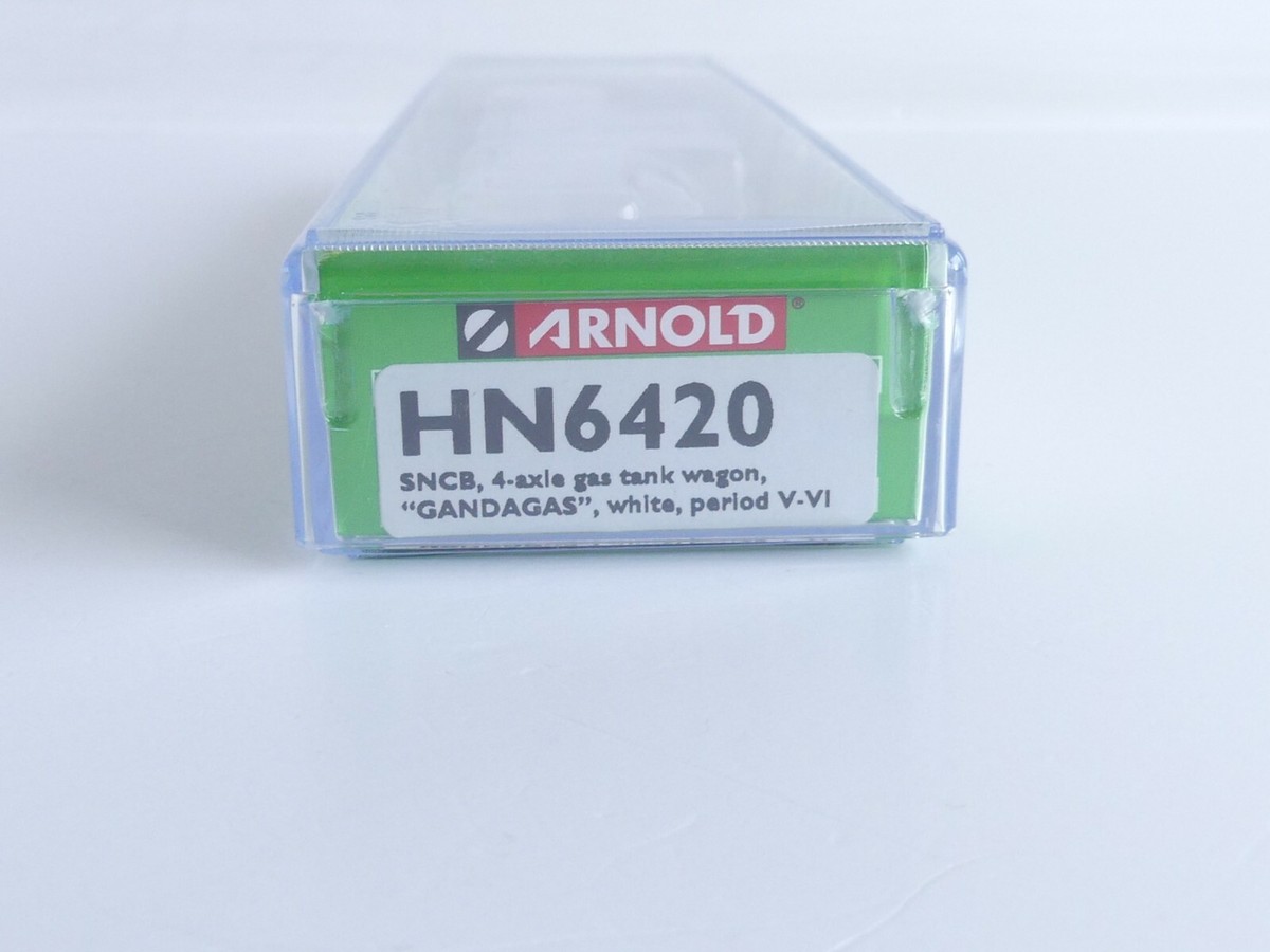 Arnold NMBS SNCB Wagon-citerne pour le transport de gaz Gandagas (N) ARNHN6420