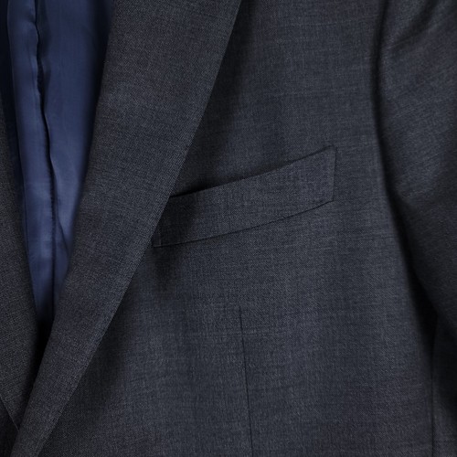 SuitSuppy Blazer Mens 46 US 56 EU Gray Wool Perennial Napoli Super 110s Jacket - Picture 4 of 18