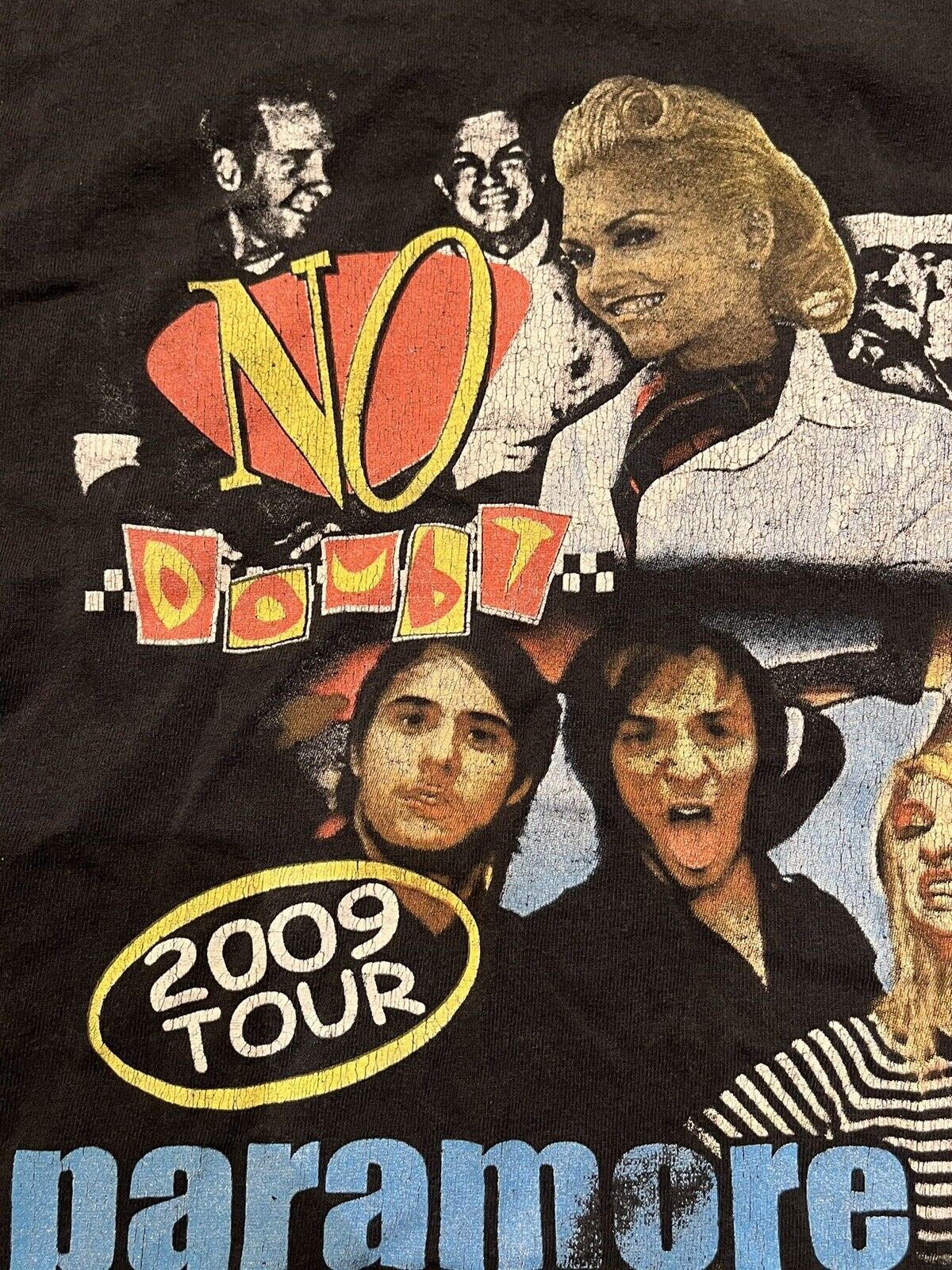 RARE No Doubt pop Gwen Stefani Concert Tour TShir… - image 18