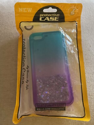 For iPhone SE / 5s / 5 Case Liquid Phone Protective Cover aqua purple